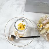 【4本】白金グラススイーツ（ショートケーキ オレンジ）