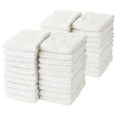 フェイスタオル【ホワイト 40枚セット】