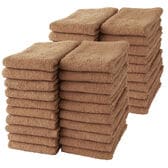 フェイスタオル【モカ  40枚セット】