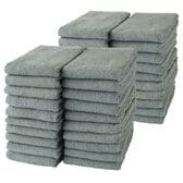 フェイスタオル【グレー  40枚セット】