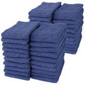 フェイスタオル【インディゴ  40枚セット】