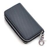 BEAMZSQUAREカーボンレザーマルチキーウォレット BS-57012BK