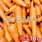 【予約受付】11/10~順次出荷【約10kg】長崎にんじん （ご家庭用）