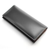 BEAMZSQUARE ブラックダイヤ 馬革 紳士長財布 BZSQ-1731 ブラック