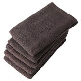 フェイスタオル【ブラウン  5枚セット】