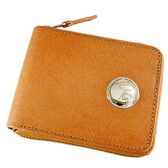 SPM バッファローレザー ラウンドファスナーショートウォレット 折財布 FC-1110