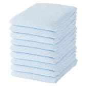 バスタオル《 ライトブルー 9枚セット 》