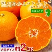 【予約受付】11/5~順次出荷【約2kg】九州みかんよかよ♪ 九州産温州みかん厳選 大玉