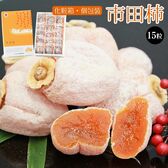 【予約受付】12/1~順次出荷【15粒】市田柿  化粧箱入り