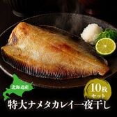 【10枚セット】北海道産特大ナメタカレイ一夜干し