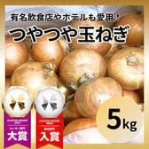 【計5kg】産地厳選 つやつやたまねぎ