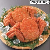 【計約1.3kg/2尾】北海道産 大型ボイル毛ガニ