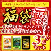 【3袋入】福袋 年末年始 頑張るあなたへ リカバリー＆チャージセット（1袋約6カ月分）