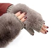 【モカ】もふもふフィンガーレスミトン