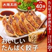 【40個入り】おいしいたんぱく餃子
