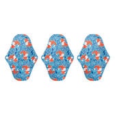 【きつね/3枚セット】洗えるロング布ナプキン