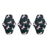 【ユニコーン/3枚セット】洗えるロング布ナプキン