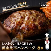 【宮城】130g×6個　HACHIの黄金比率ハンバーグ
