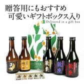 【日替わり数量限定】【300ml×5本】2酒蔵の芋焼酎 飲み比べセット 贈答用にもおすすめ♪可愛いギフトBOX入★【先行チケット利用NG】