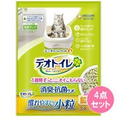 デオトイレ消臭・抗菌小粒サンド3.8L 3800ML×4点セット