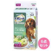 デオシート消臭＆フレグランスグリーンアロマーワイド 40枚×6点セット