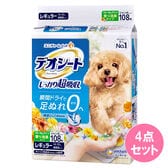 デオシートフローラルグリーンレギュラー 108枚×4点セット