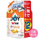 除菌ジョイコンパクト 贅沢シトラスオレンジの香り 詰替え超ジャンボサイズ 1550ML×5点セット