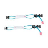 【ブルー】自転車巻き込み防止 裾止め反射バンド 2本セット