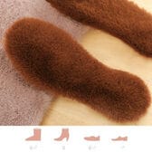 【ブラウン/39(24.5cm)】もこもこインソール