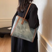 【ブルー】トートバッグ