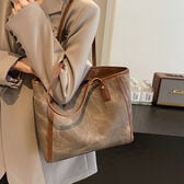 【ブラウン】トートバッグ