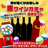 赤ワインガチャ 5本 どんなワインが入るかは届くまでのお楽しみ！