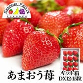 2/10~2/13順次出荷【福岡】12-15粒ギフト箱　あまおう苺(バレンタイン用)