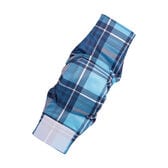 【青チェック/L】オス犬用 マナーベルト