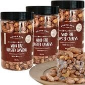 【410g×3本】皮付きカシューナッツ 塩味 ボトル入り