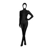 【ブラック/170cm】全身タイツ コスプレ ハロウィン仮装 顔出し