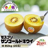【ニュージーランド】 M約2kg  ゼスプリ・サンゴールドキウイ