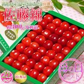 【予約受付】5/3~順次出荷【約300g/大粒2L】母の日ギフト 山形県産温室さくらんぼ佐藤錦特秀品