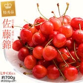 【予約受付】6/1~順次出荷【約700g/特秀品・Lサイズ】山形県産さくらんぼ「佐藤錦」特秀品