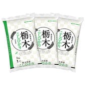 【計15kg(5kg×3袋)】[精米]令和7年産 栃木県産コシヒカリ 白米