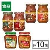 カゴメ アンナマンマ4種とサルサソース2種セット