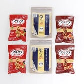 カルビーフルグラボール2種4袋（いちご・アーモンド）＋食べる米ぬかパウダー2袋