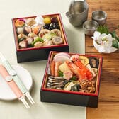 【12/30午前着】【1~2人前27品目2段】サンプル百貨店ロングセラーおせち「栄福」