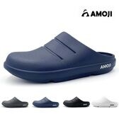 【ネイビー/25.0cm】リカバリーサンダル クロッグ ワークサンダル クッション XLS1556