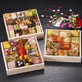 【12/29着】京都しょうざん和風おせち料理「紙屋川」三段重 『4人前(72種72品)』