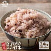 【日替わり数量限定】【2.4kg(400g×6袋)】国産 栄養満点23穀米(チャック付き)【先行チケット利用NG】
