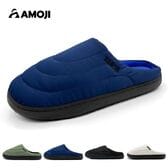 【ネイビー/29-30cm】スリッパ ルームシューズ 暖かい 冬用 室内履き AM1030