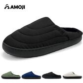 【ブラック/27-28cm】スリッパ ルームシューズ 暖かい 冬用 室内履き AM1030