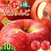【予約受付】11/1~順次出荷【10kg】 青森県産 ご家庭用りんご サンふじ