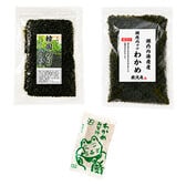韓国のり1個 乾燥わかめ1個 わかめみそ汁50個セット
